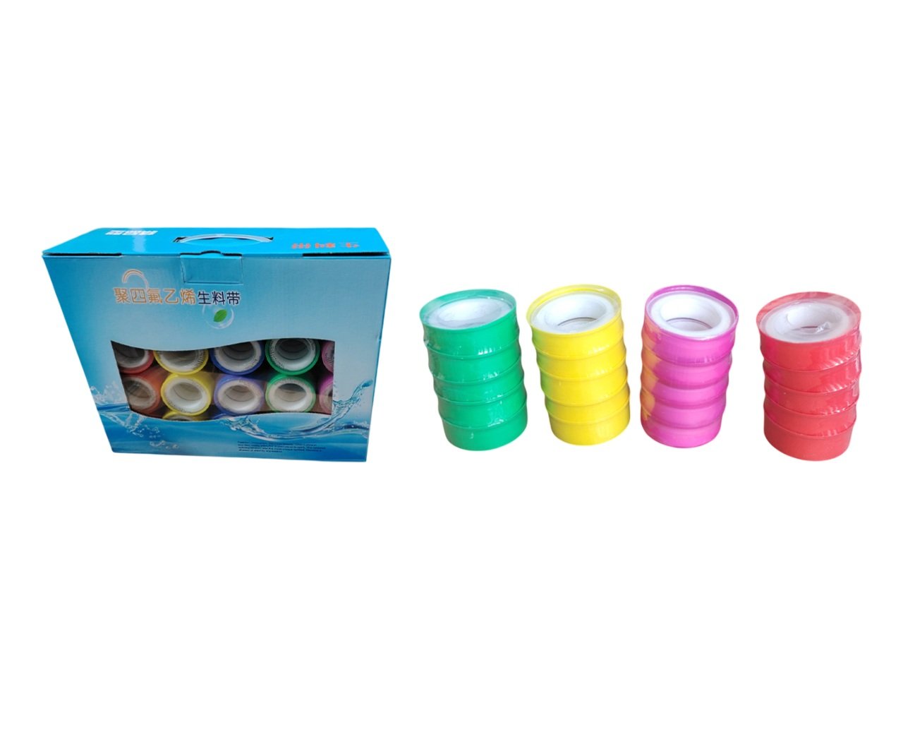 Fum Şəffaf Rəngbərəng Nazik